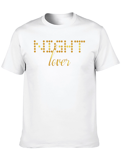 Night Lover Graphic Tee - Soft Cotton Blend