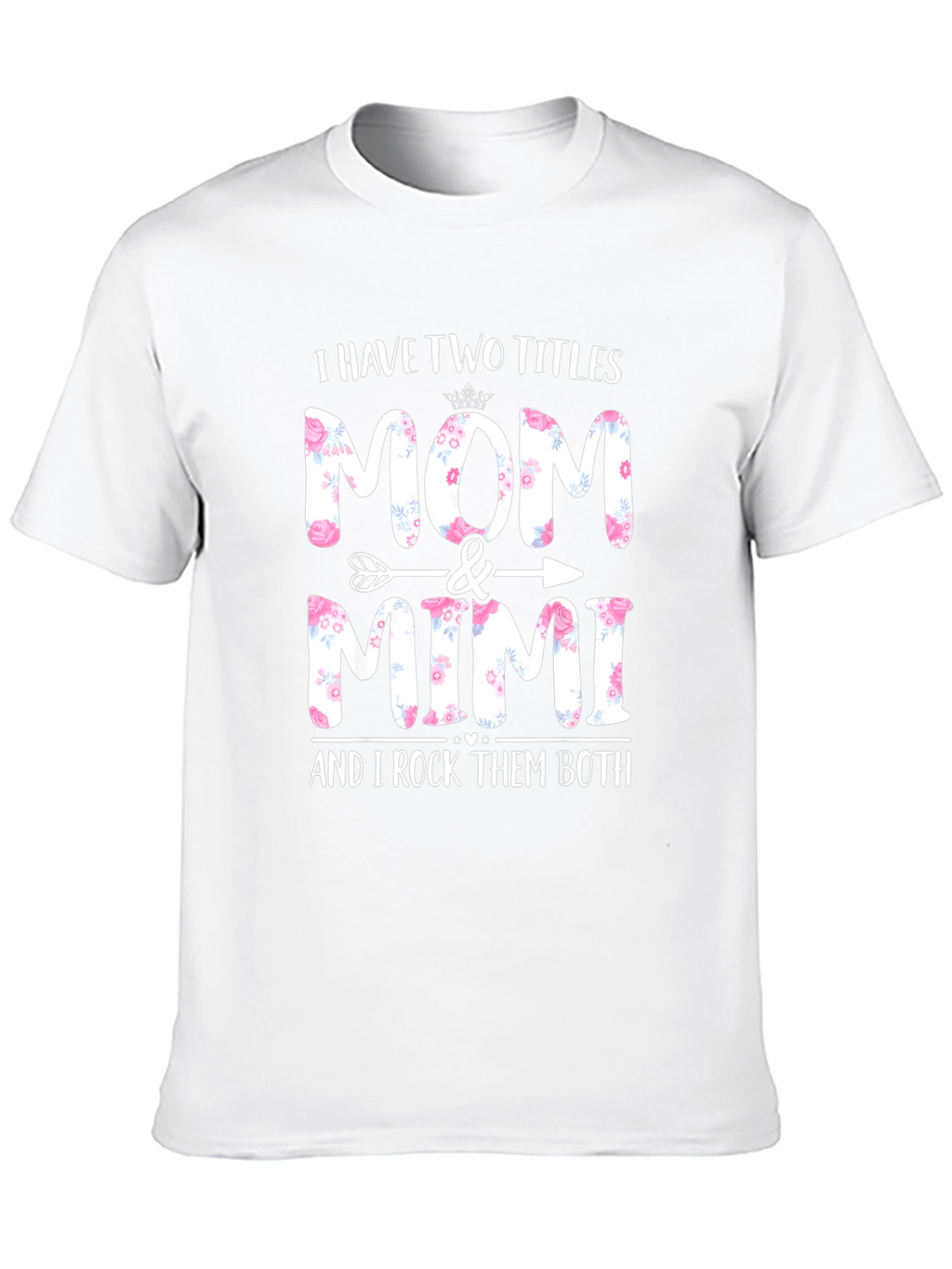 Mom & Mimi Floral Graphic Tee