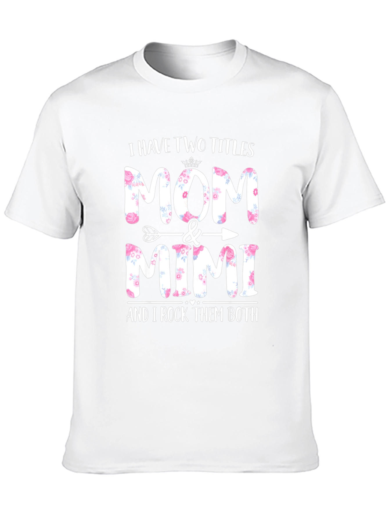 Mom & Mimi Floral Graphic Tee