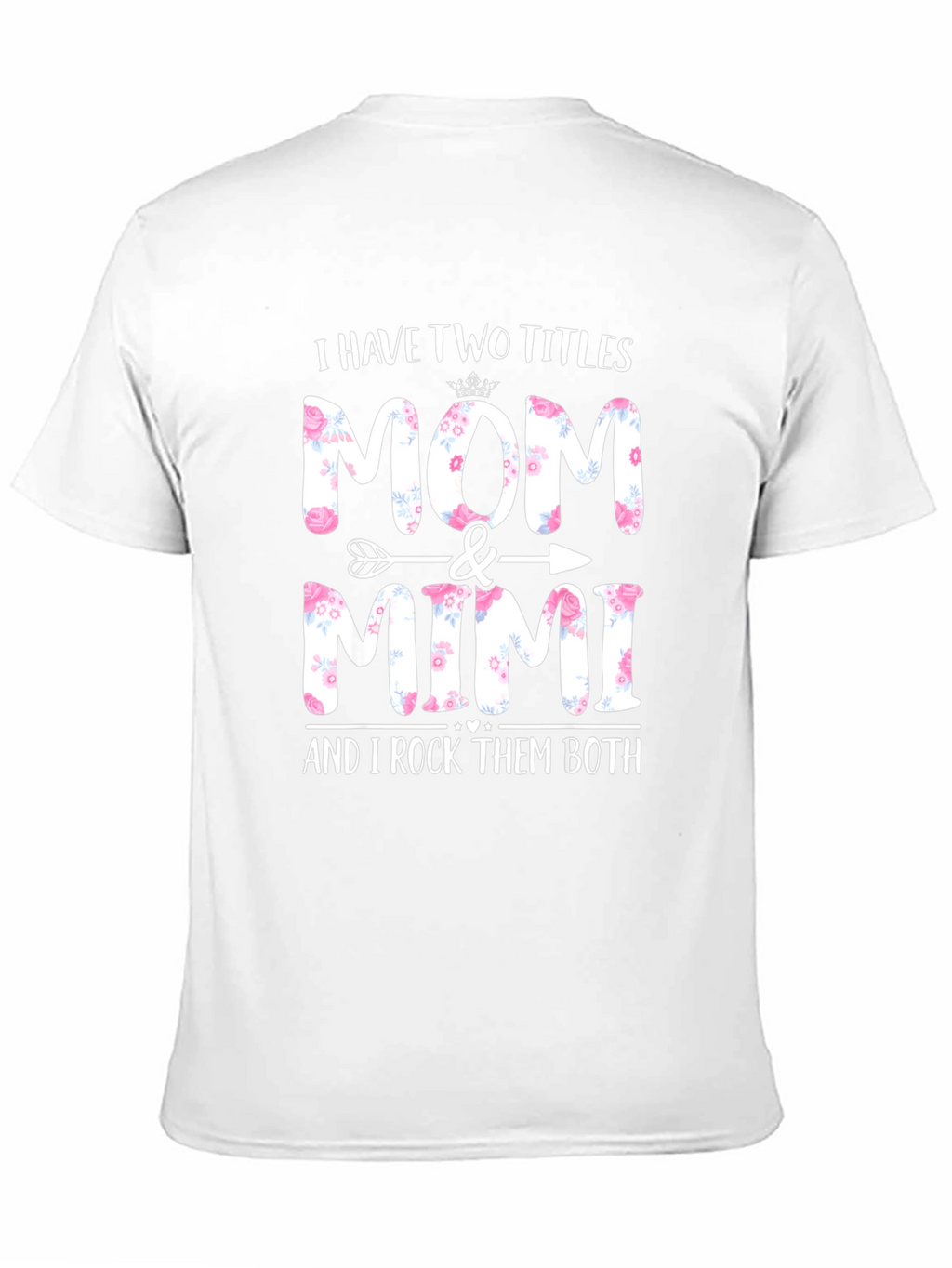 Mom & Mimi Floral Graphic Tee