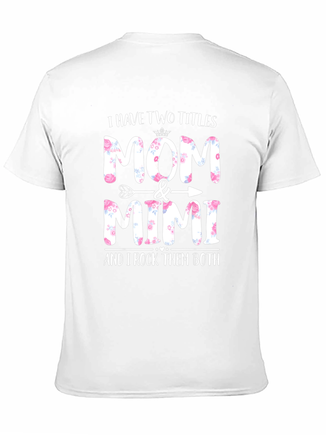 Mom & Mimi Floral Graphic Tee