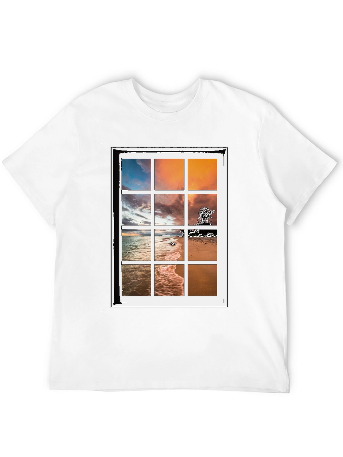 Coastal View T-Shirt: Window to Paradise