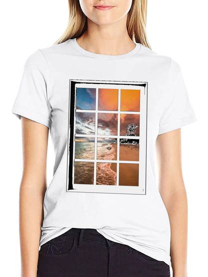 Coastal View T-Shirt: Window to Paradise