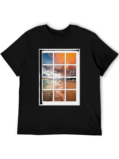 Coastal View T-Shirt: Window to Paradise