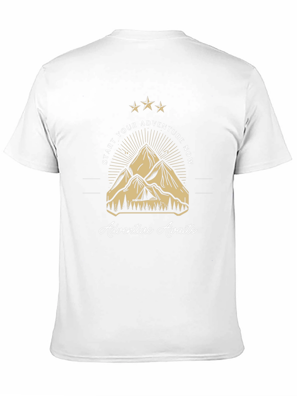 Adventure Awaits Mountain Graphic Tee