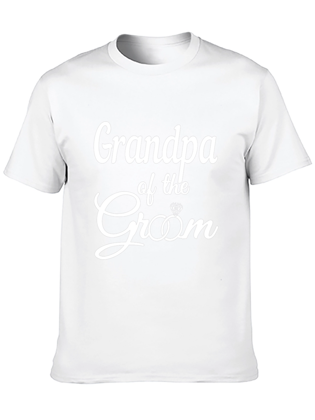 Grandpa of the Groom T-Shirt - Wedding Party Apparel