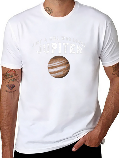 Just a Girl Who Loves Jupiter T-Shirt