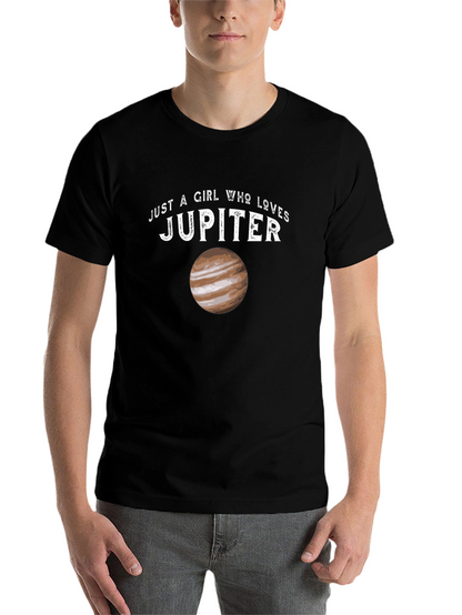 Just a Girl Who Loves Jupiter T-Shirt