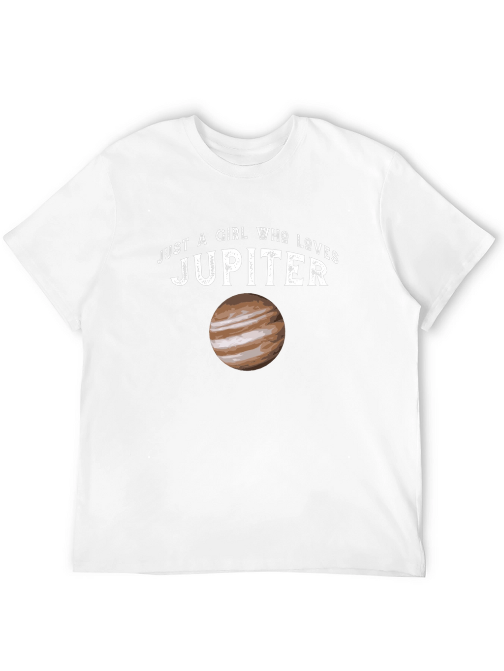 Just a Girl Who Loves Jupiter T-Shirt