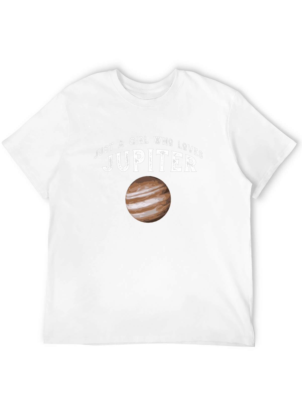 Just a Girl Who Loves Jupiter T-Shirt
