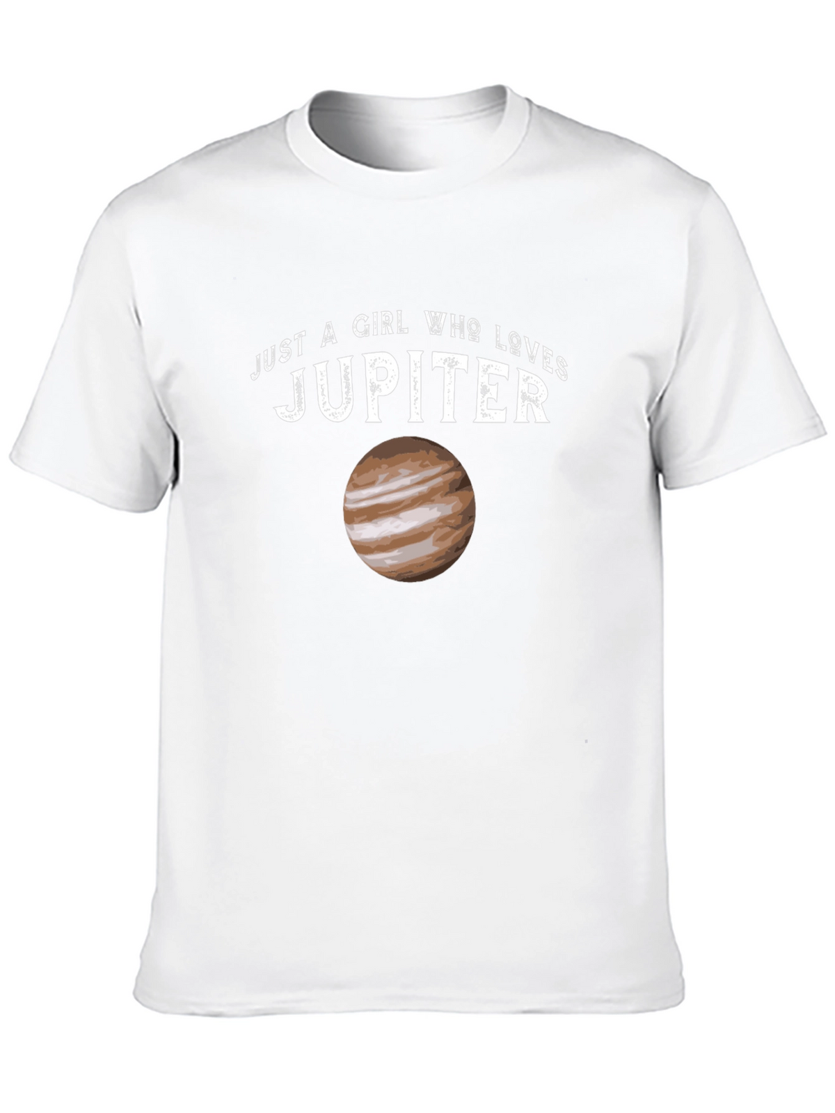 Just a Girl Who Loves Jupiter T-Shirt