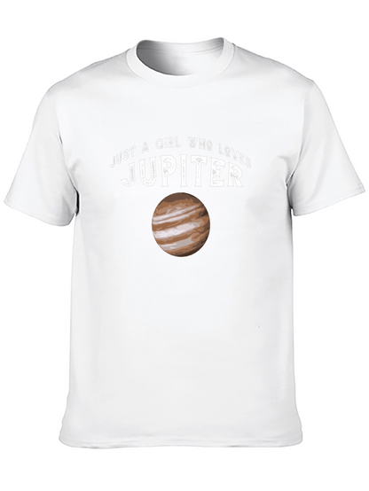 Just a Girl Who Loves Jupiter T-Shirt