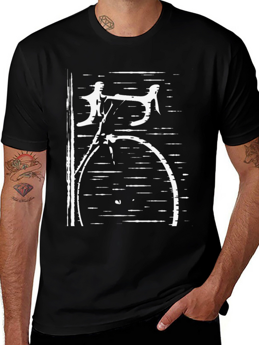Bike Graphic Black T-Shirt