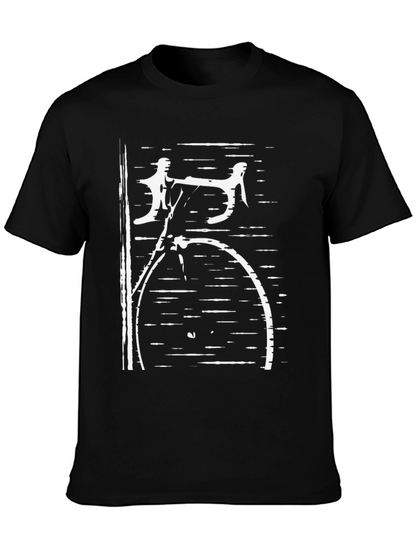 Bike Graphic Black T-Shirt