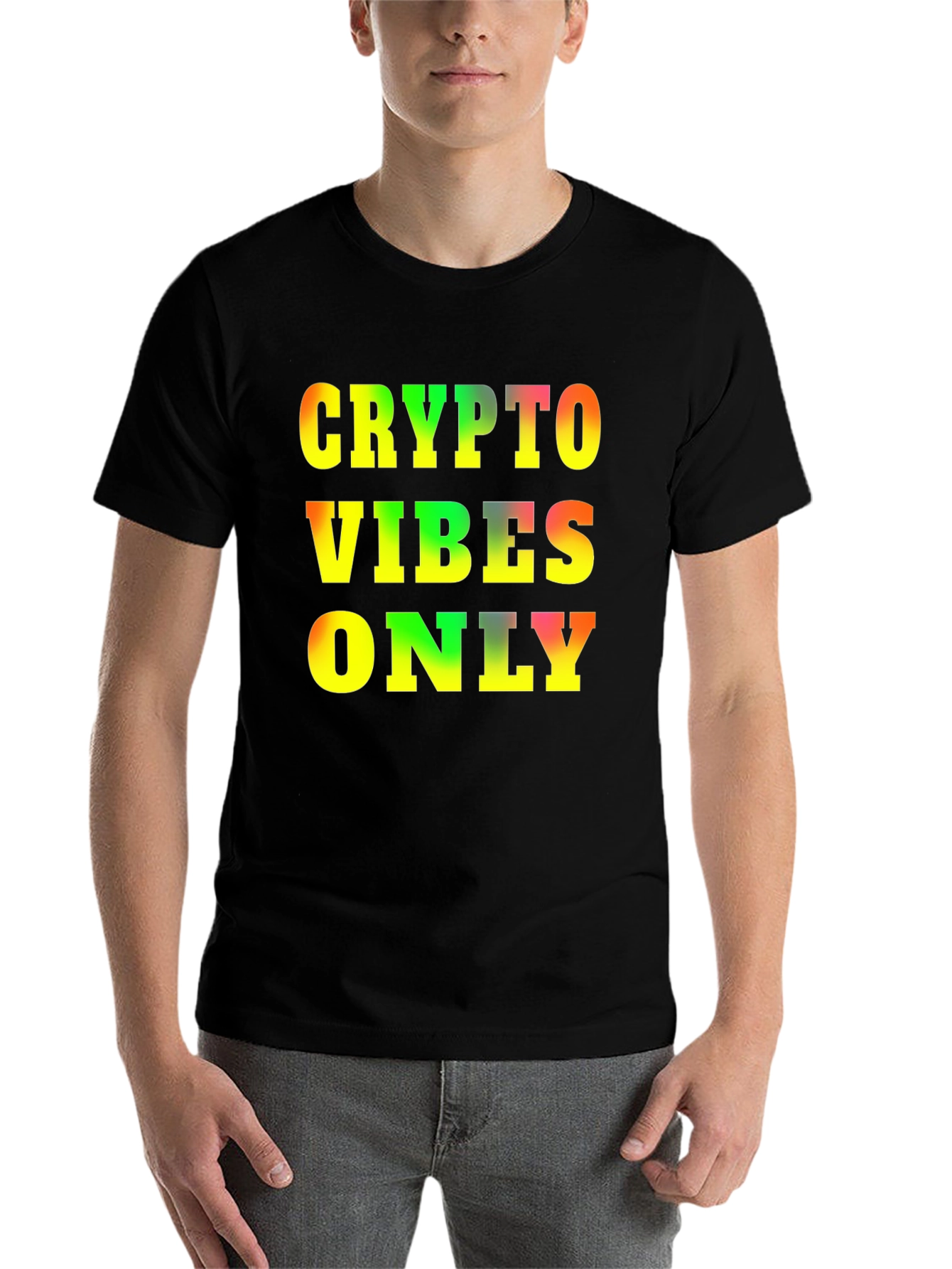 Crypto Vibes Only T-Shirt - Bold Graphic Tee