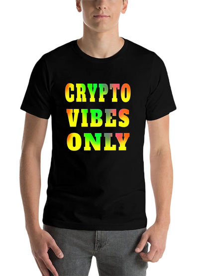 Crypto Vibes Only T-Shirt - Bold Graphic Tee