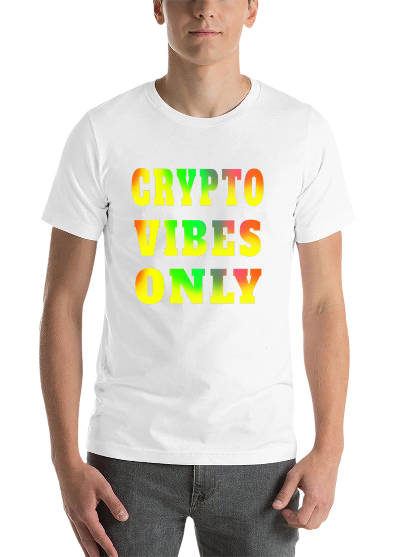 Crypto Vibes Only T-Shirt - Bold Graphic Tee