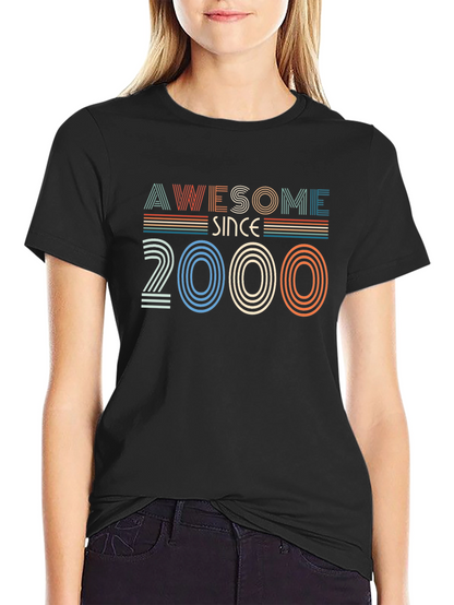Awesome Since 2000 Graphic T-Shirt