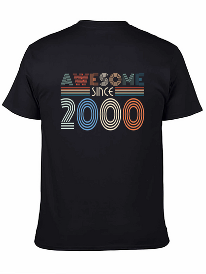 Awesome Since 2000 Graphic T-Shirt