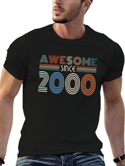 Awesome Since 2000 Graphic T-Shirt