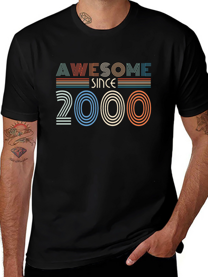 Awesome Since 2000 Graphic T-Shirt