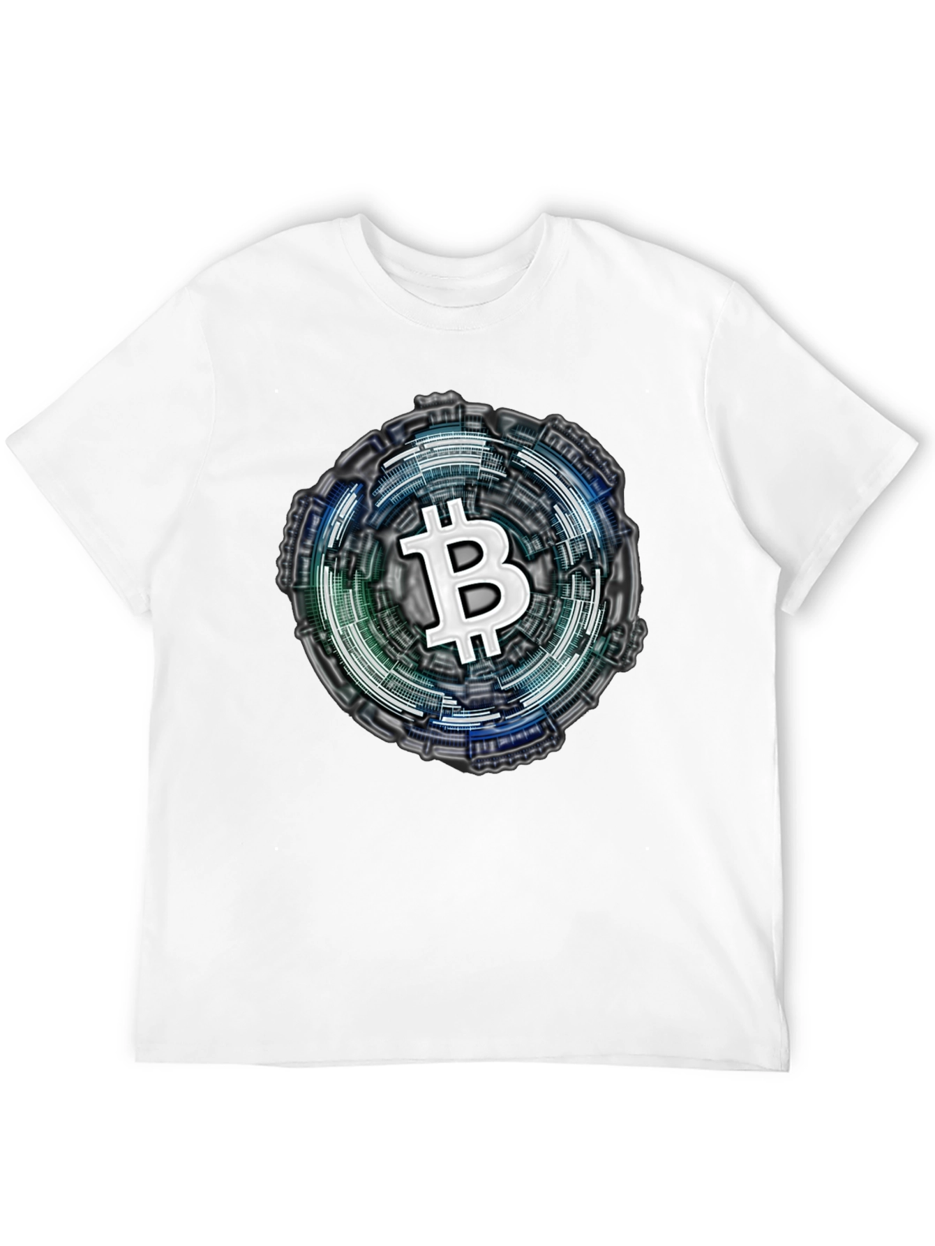 Bitcoin Crypto Tee - Tech Style