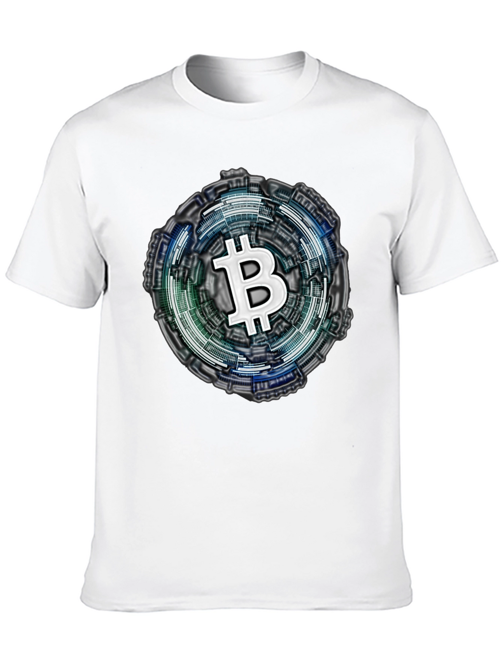 Bitcoin Crypto Tee - Tech Style