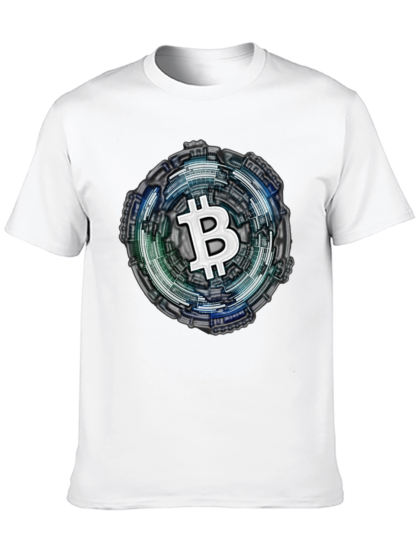 Bitcoin Crypto Tee - Tech Style