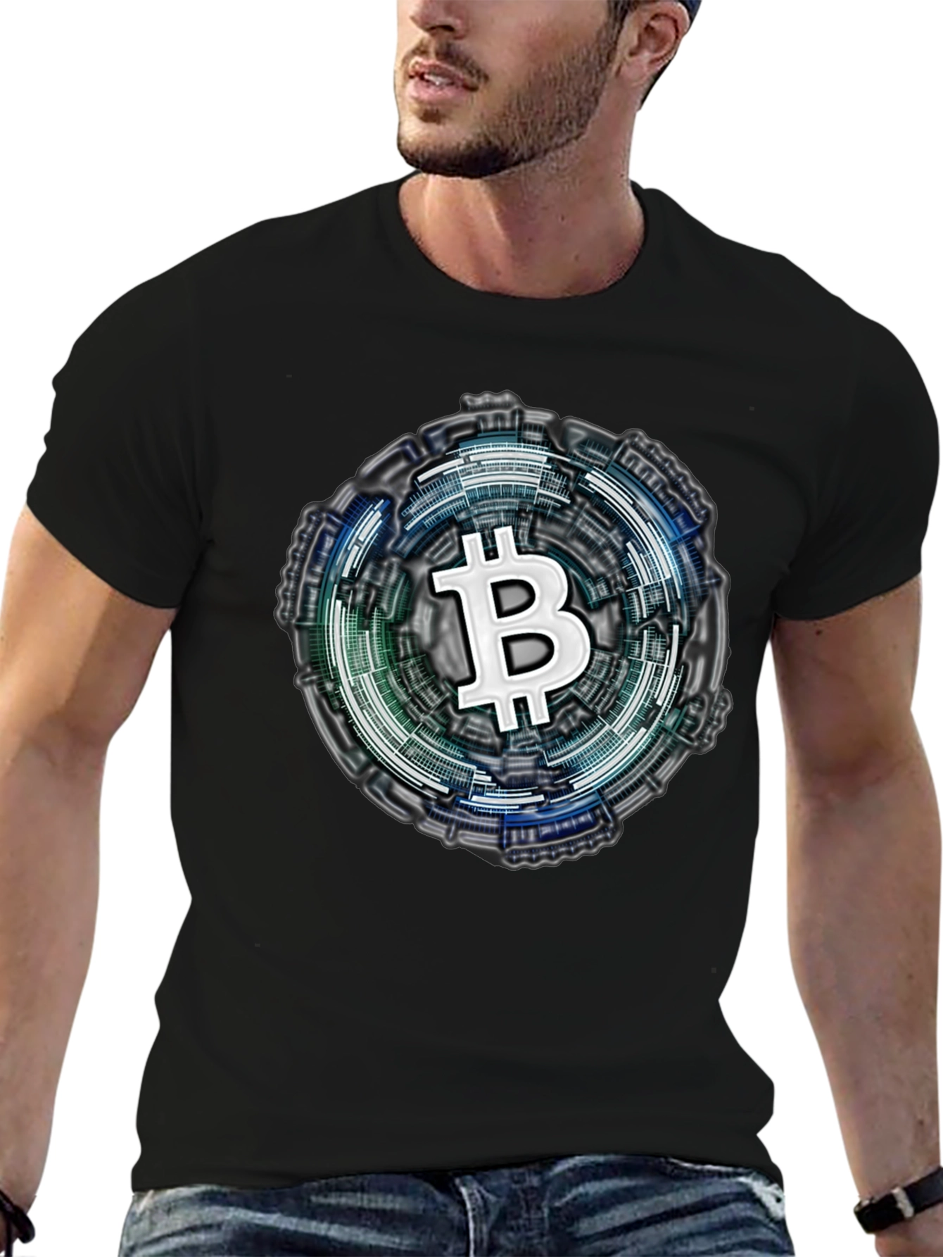 Bitcoin Crypto Tee - Tech Style