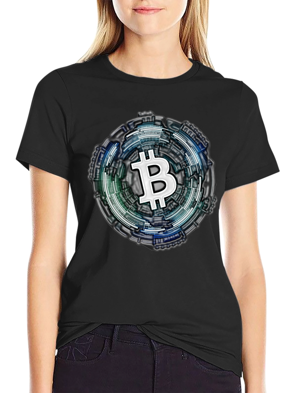 Bitcoin Crypto Tee - Tech Style
