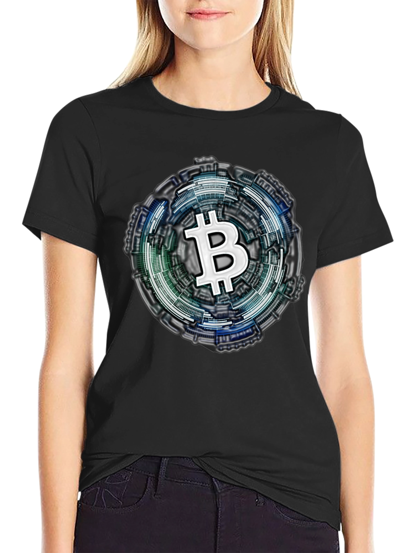 Bitcoin Crypto Tee - Tech Style