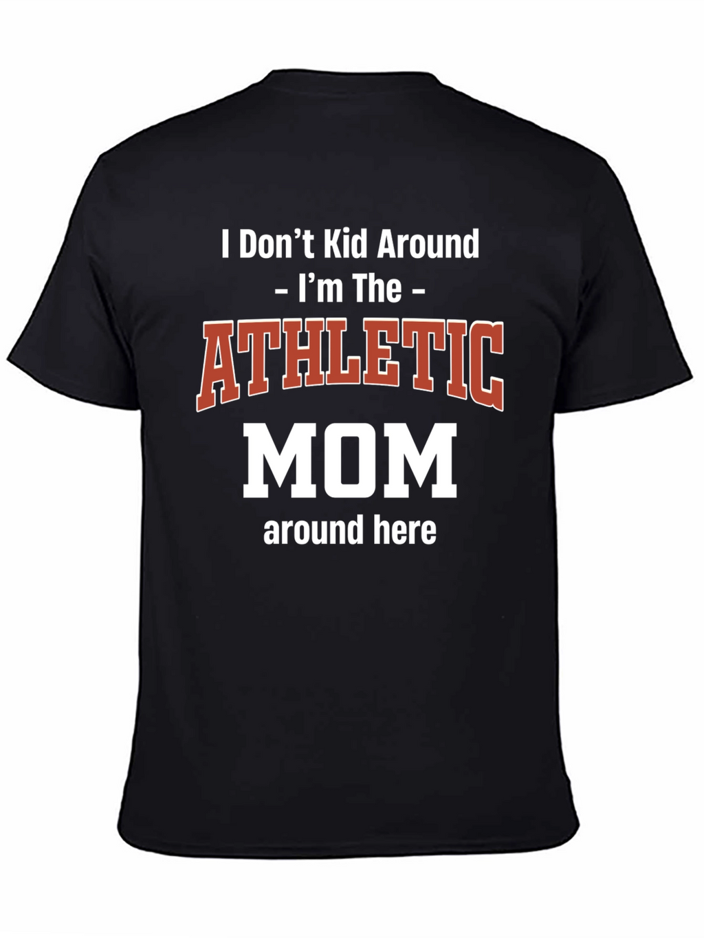 Athletic Mom T-Shirt - Stylish & Comfortable Tee