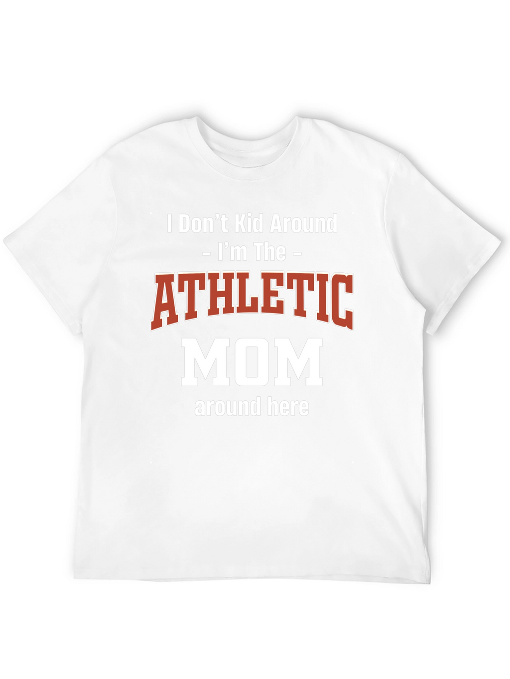 Athletic Mom T-Shirt - Stylish & Comfortable Tee