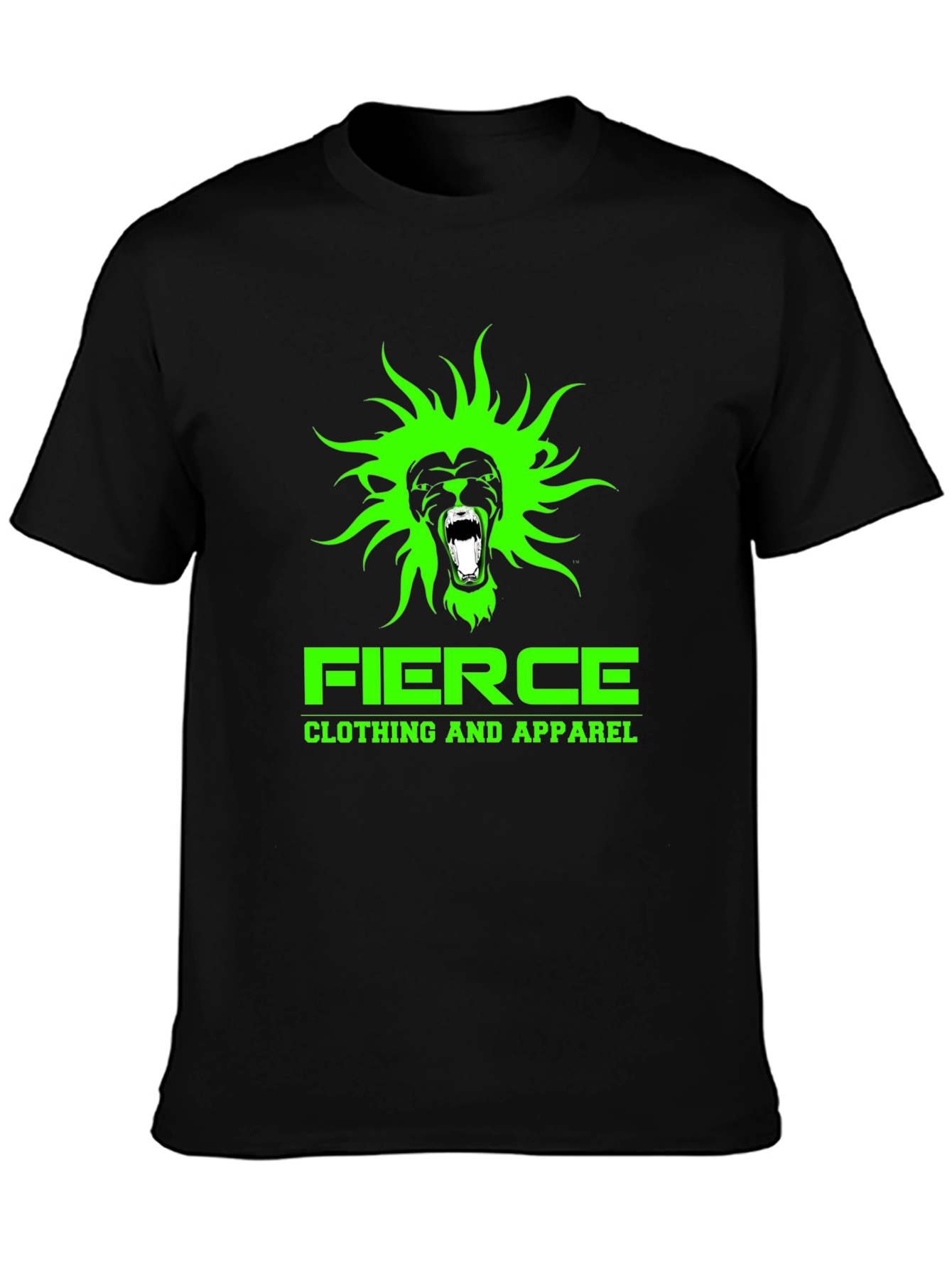 Fierce Lion Graphic T-Shirt - Bold Design