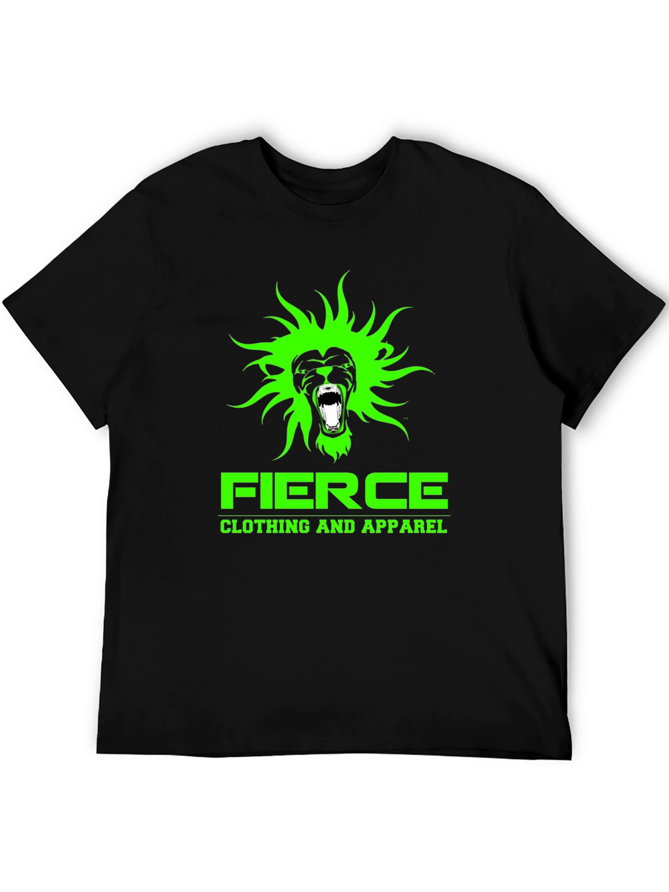 Fierce Lion Graphic T-Shirt - Bold Design