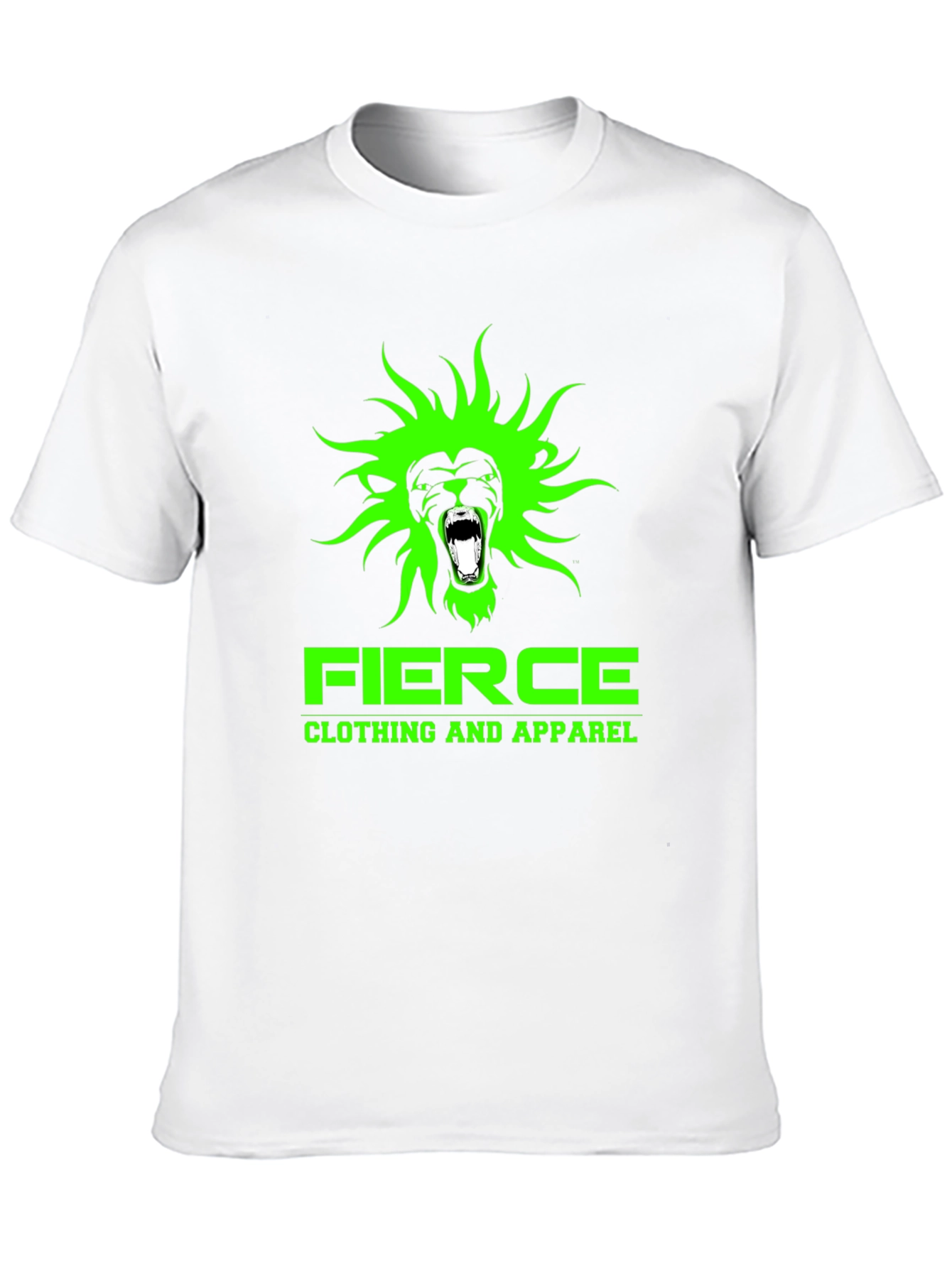 Fierce Lion Graphic T-Shirt - Bold Design