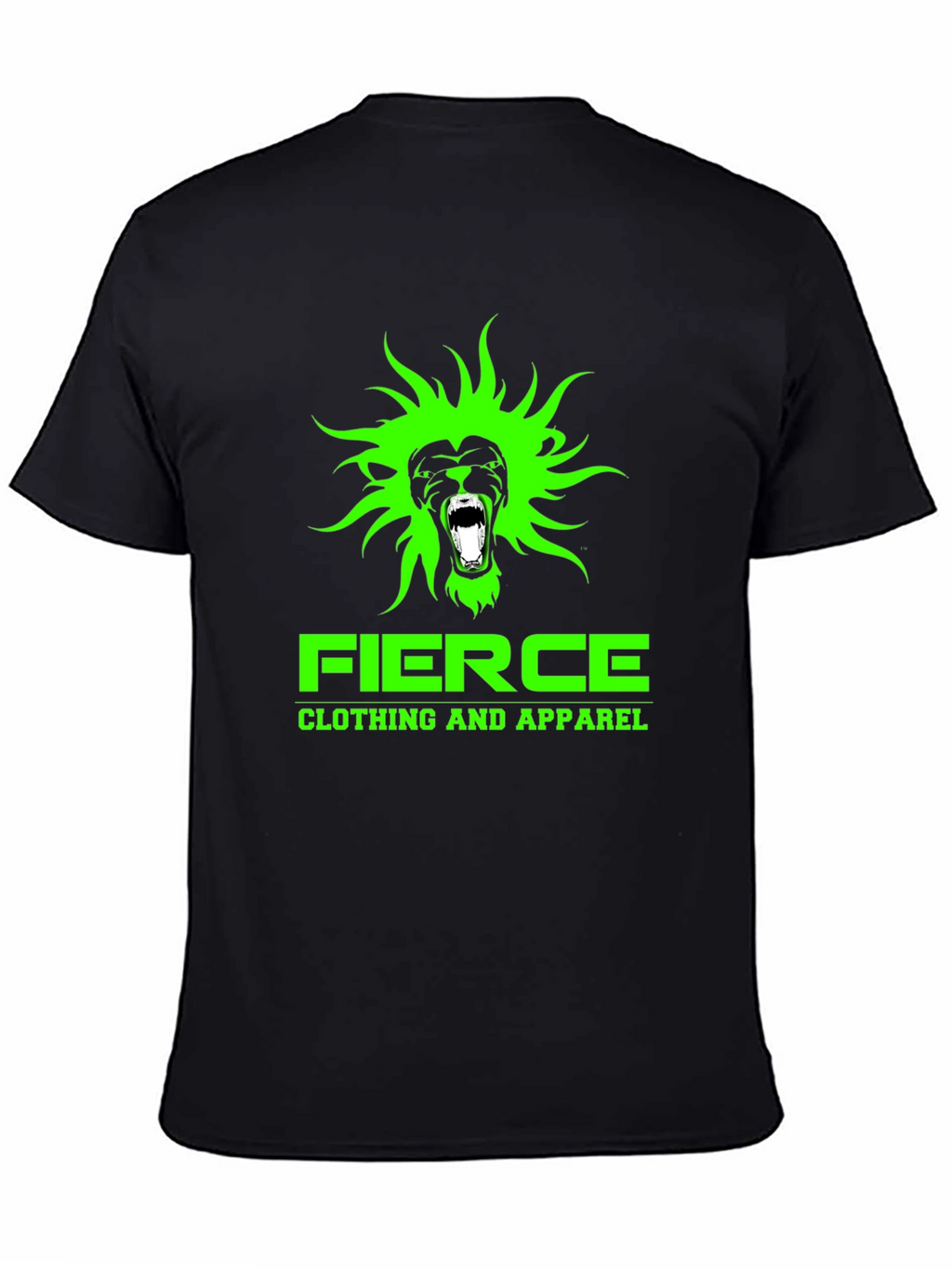 Fierce Lion Graphic T-Shirt - Bold Design