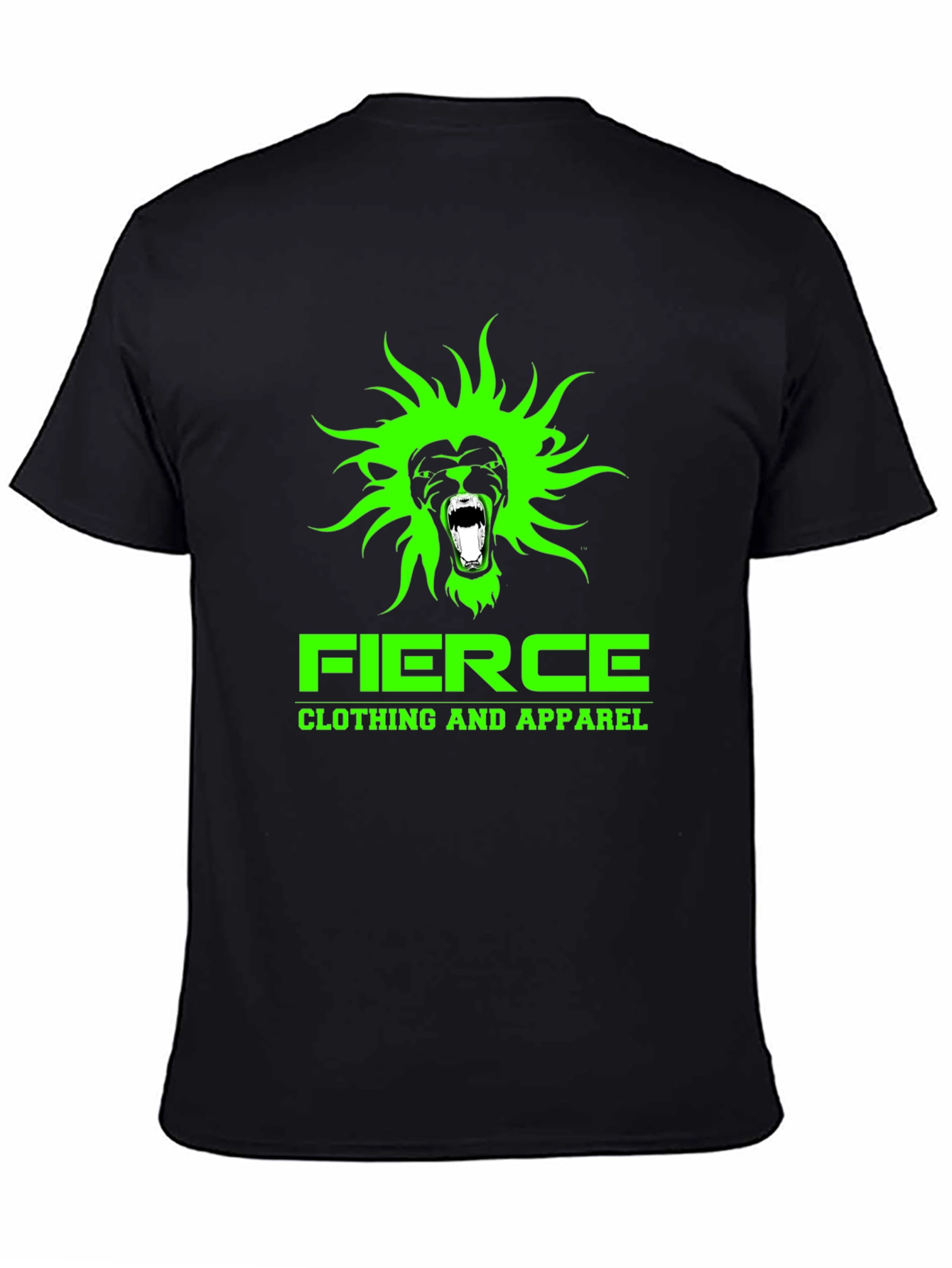 Fierce Lion Graphic T-Shirt - Bold Design