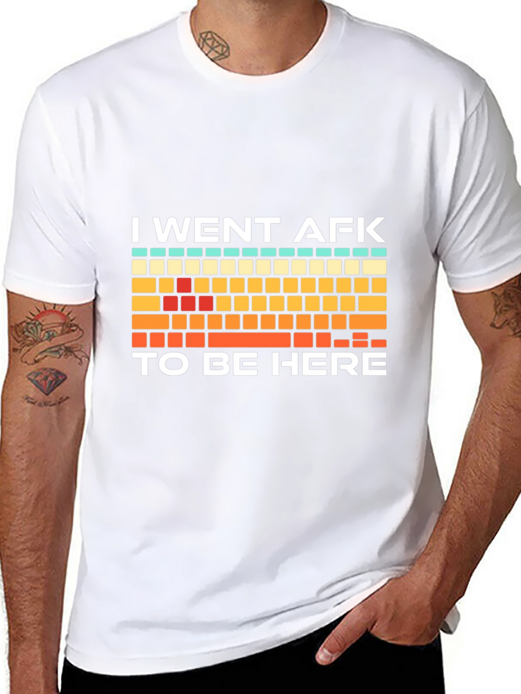 I Went AFK To Be Here Gamer T-Shirt