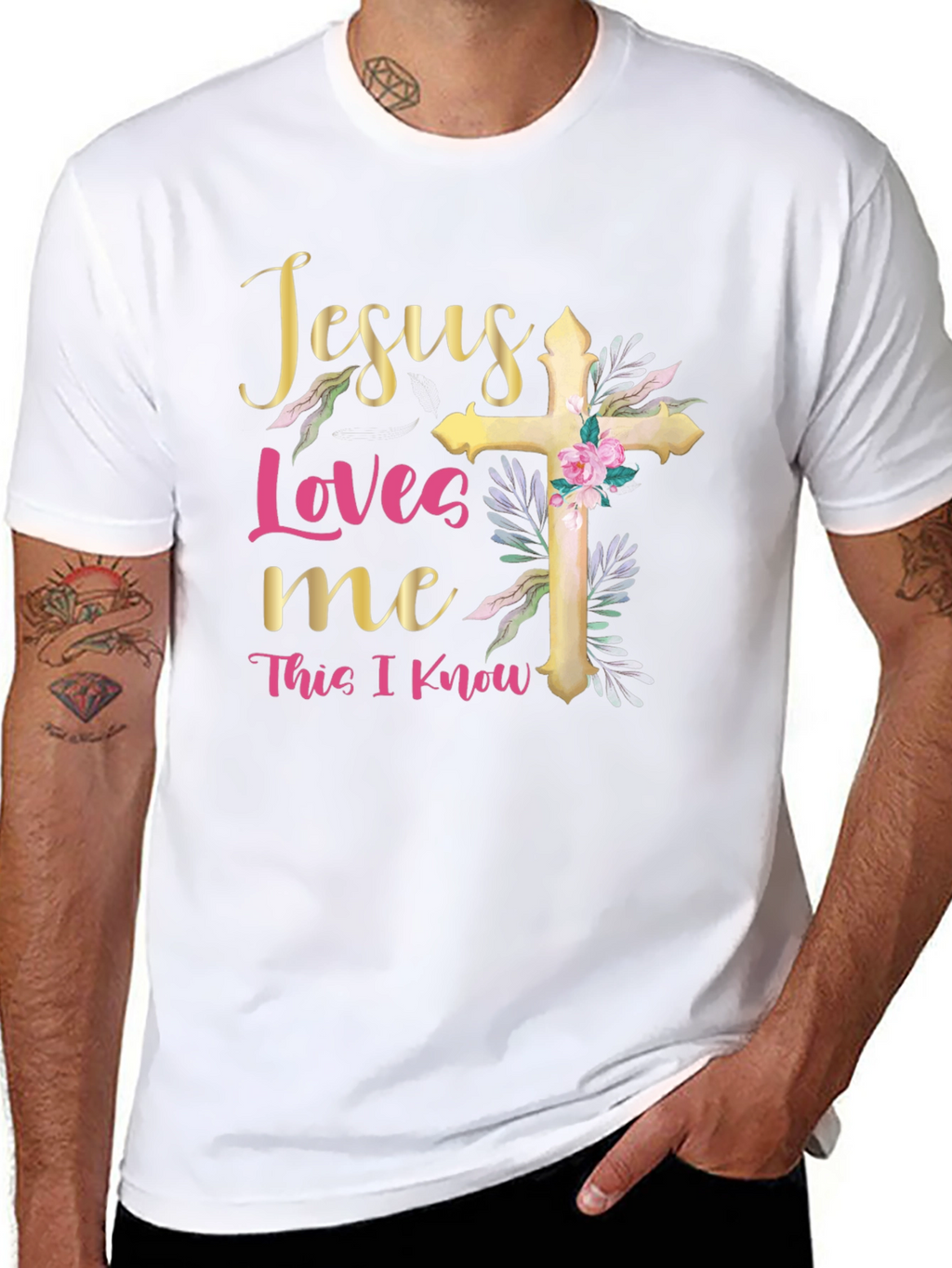 Jesus Loves Me Graphic T-Shirt