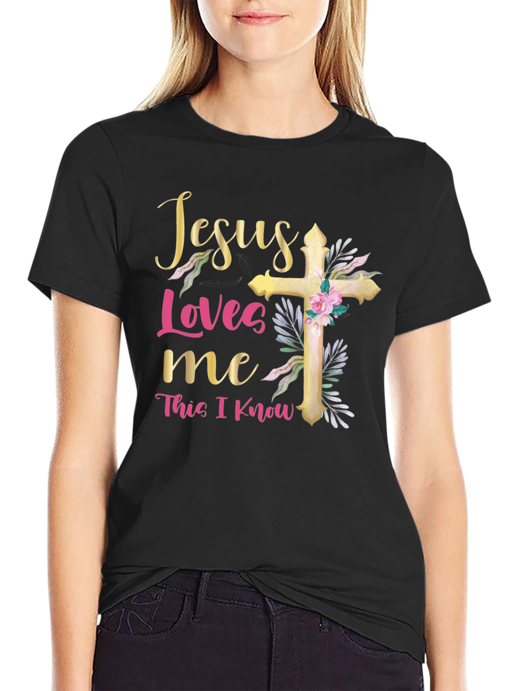 Jesus Loves Me Graphic T-Shirt