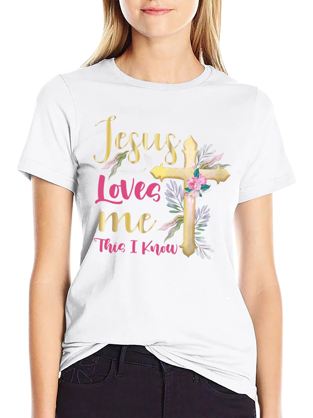 Jesus Loves Me Graphic T-Shirt