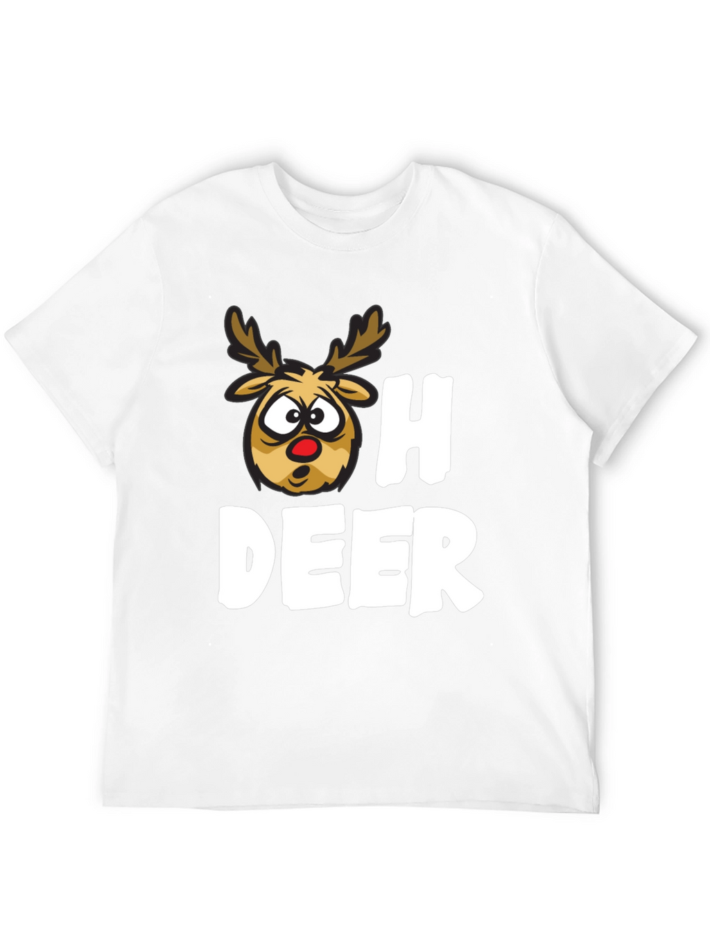Oh Deer Funny Christmas T-Shirt