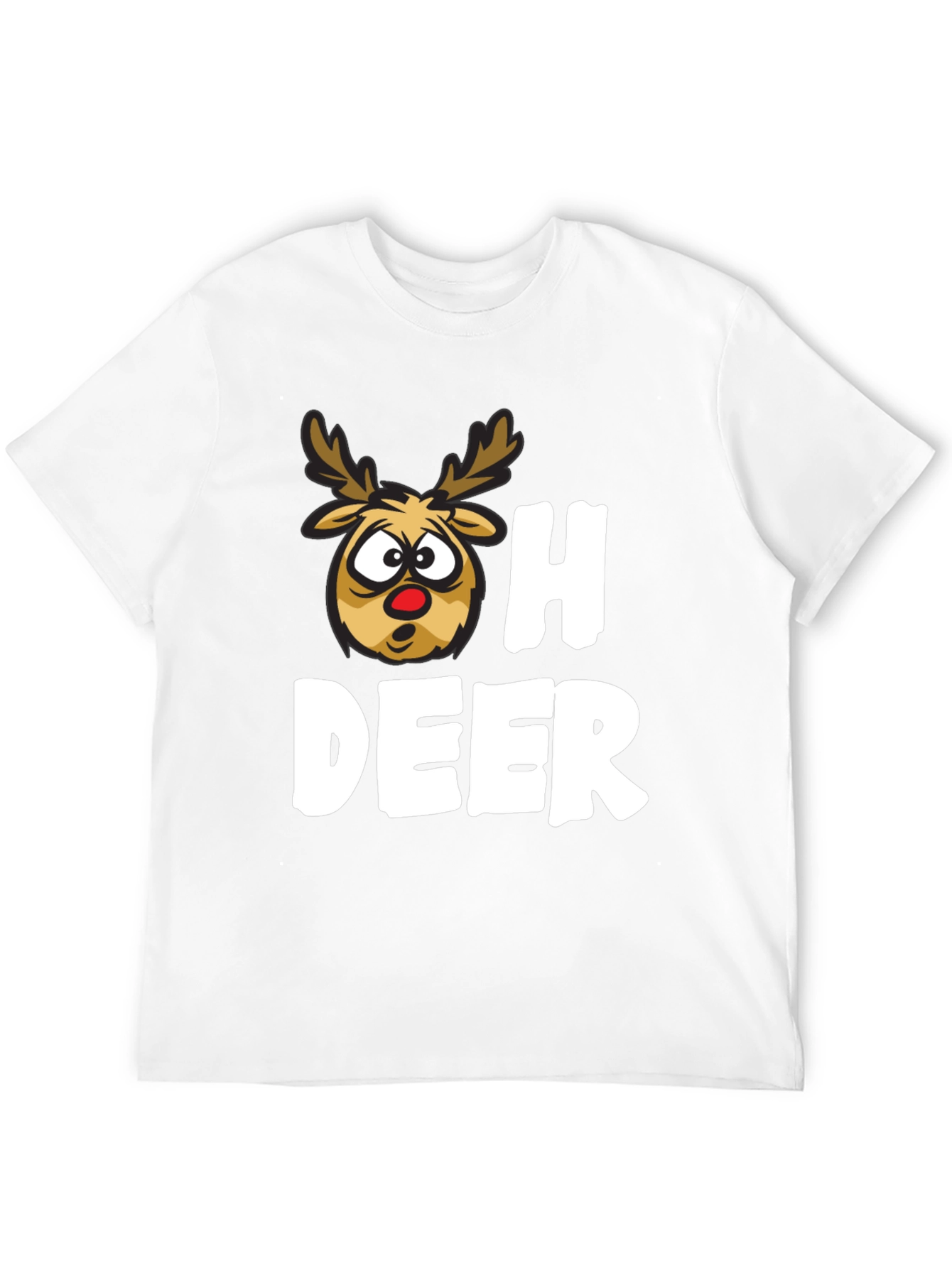 Oh Deer Funny Christmas T-Shirt