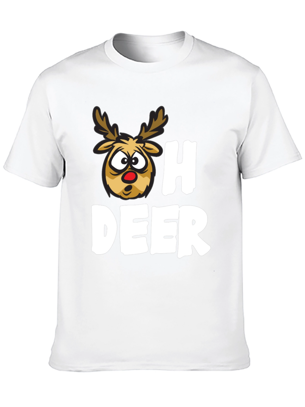 Oh Deer Funny Christmas T-Shirt
