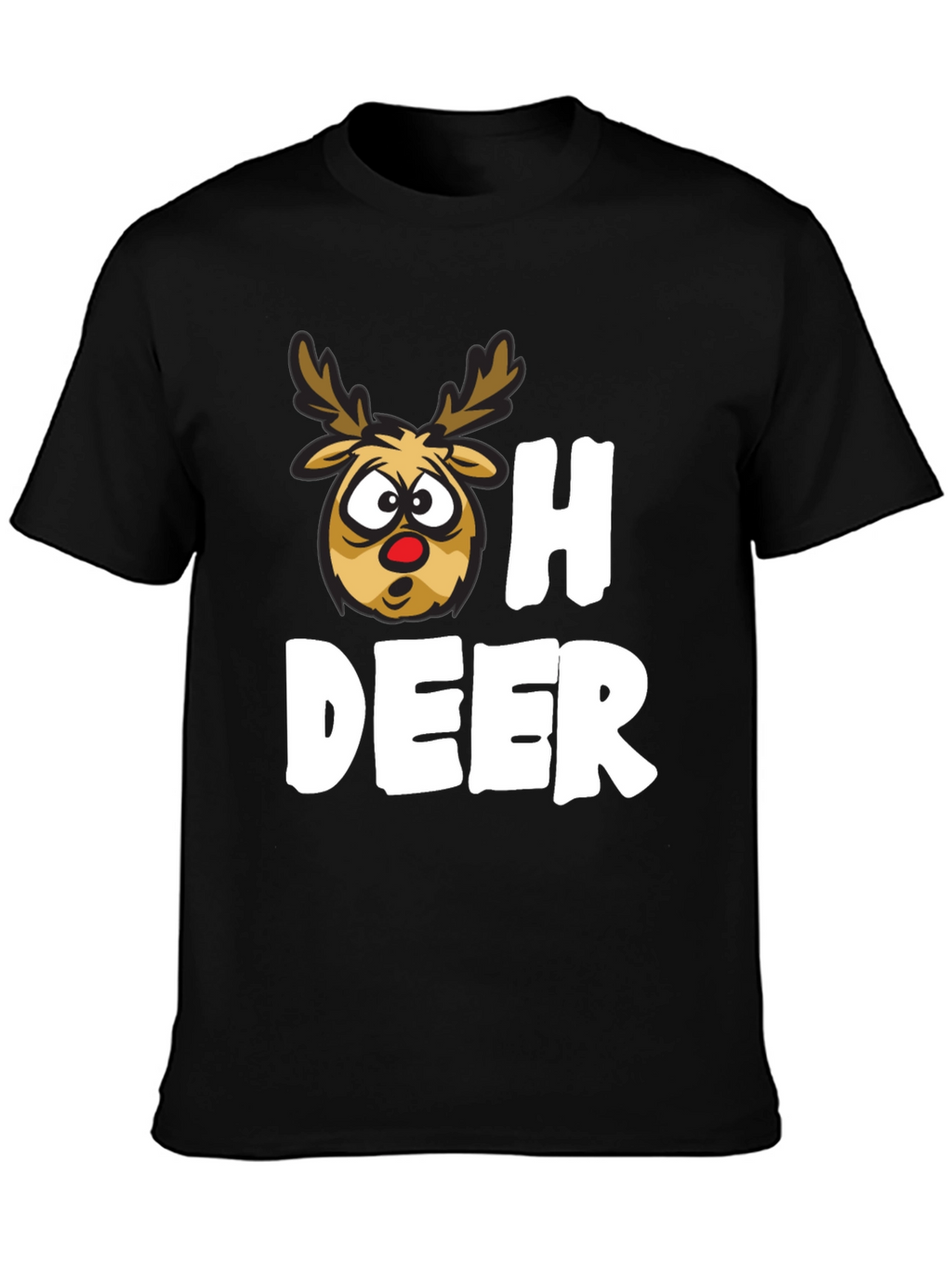 Oh Deer Funny Christmas T-Shirt