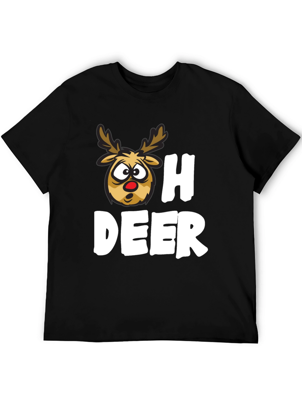 Oh Deer Funny Christmas T-Shirt