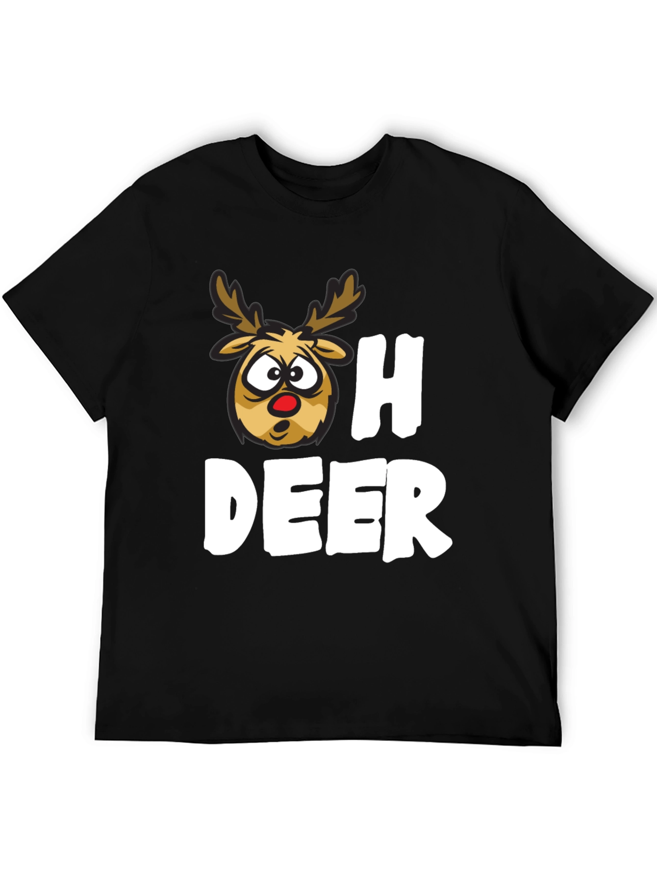 Oh Deer Funny Christmas T-Shirt