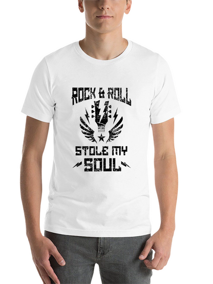 Rock & Roll Stole My Soul Graphic T-Shirt