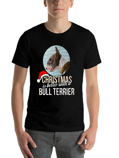 Christmas Bull Terrier T-Shirt